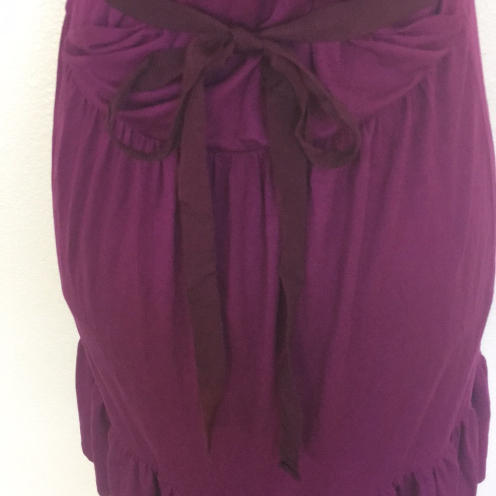 Marc By Marc Jacobs Plum Ruffle Button Dress Nwot - image 8